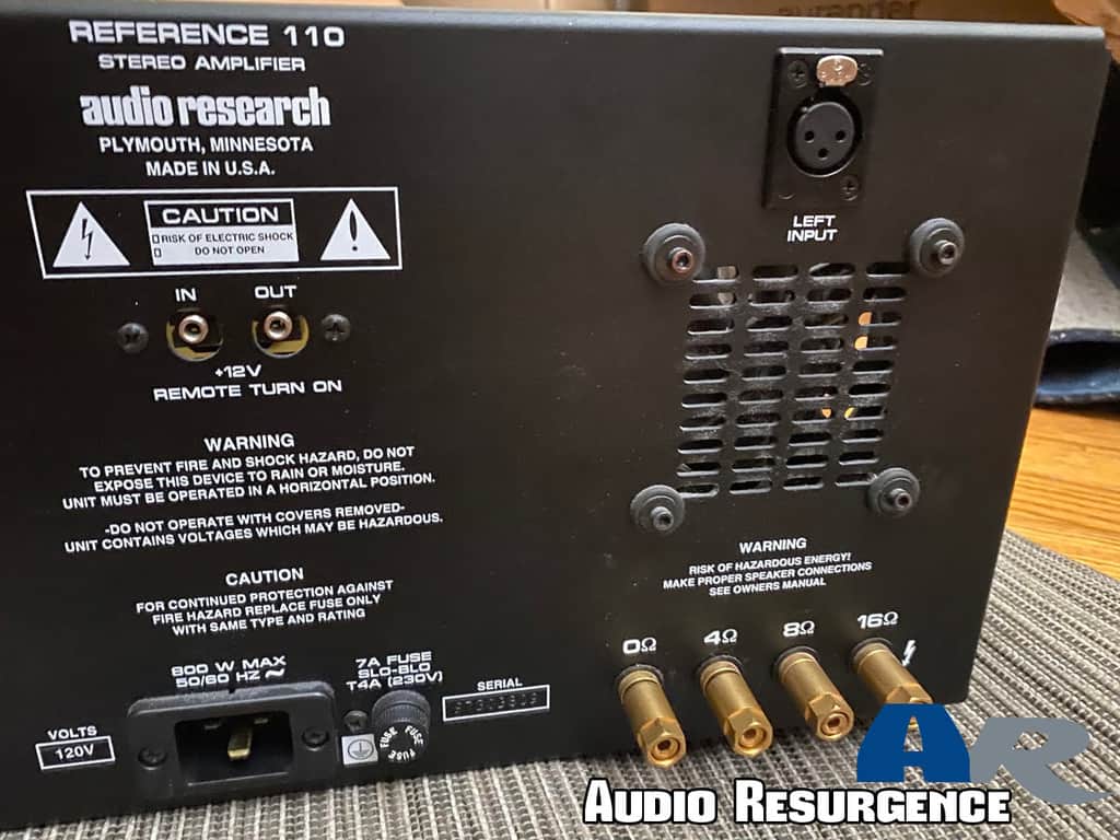 ARC-Ref-110-KT150 copy | Audio Resurgence - High End Audio Reviews and Products ARC REF 110SE power amp