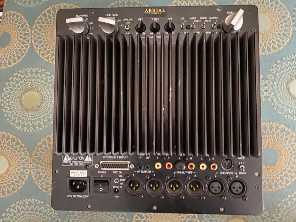 IMG_0478-2 | Audio Resurgence - High End Audio Reviews and Products Aerial sw12 sub amp